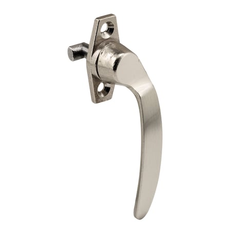 Prime-Line Project-In Locking Handle, Right Hand, 9/16 in. hook, Heavy White Bronze Single Pack H 3609